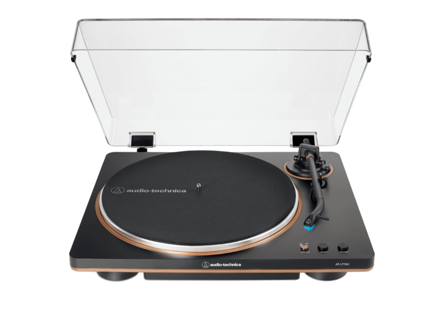 Audio-Technica AT-LP70xBT Standard Turntable - Black/Bronze