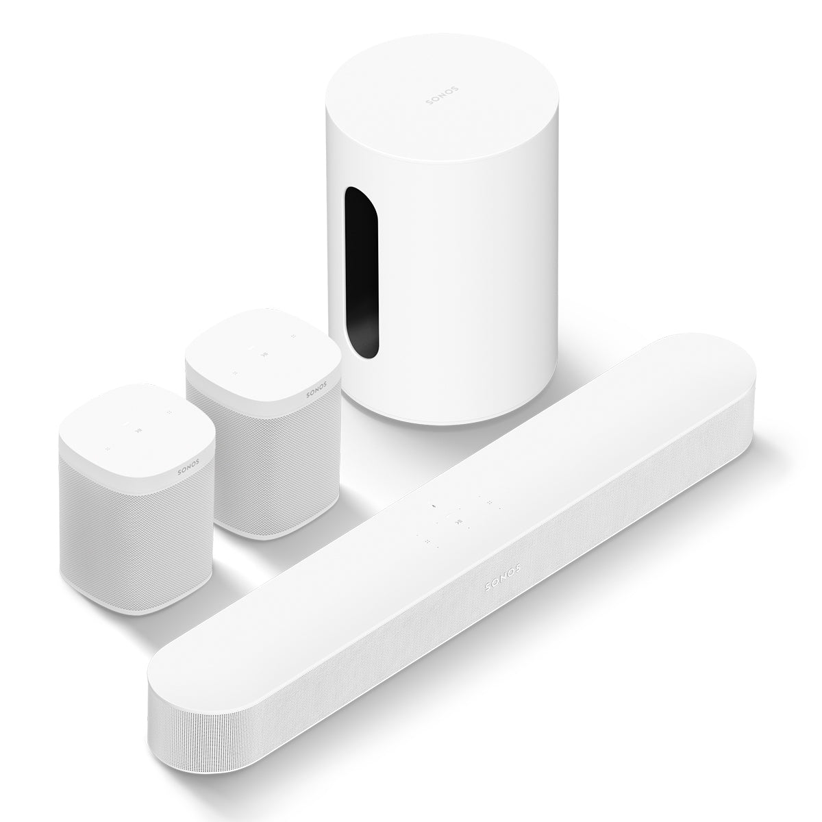 Sonos Immersive Set with Beam - White