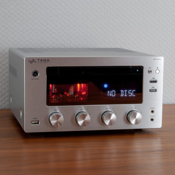 TAGA Harmony HTR-1000CD v.2 Hybrid Stereo DAB+ FM CD Receiver - Black