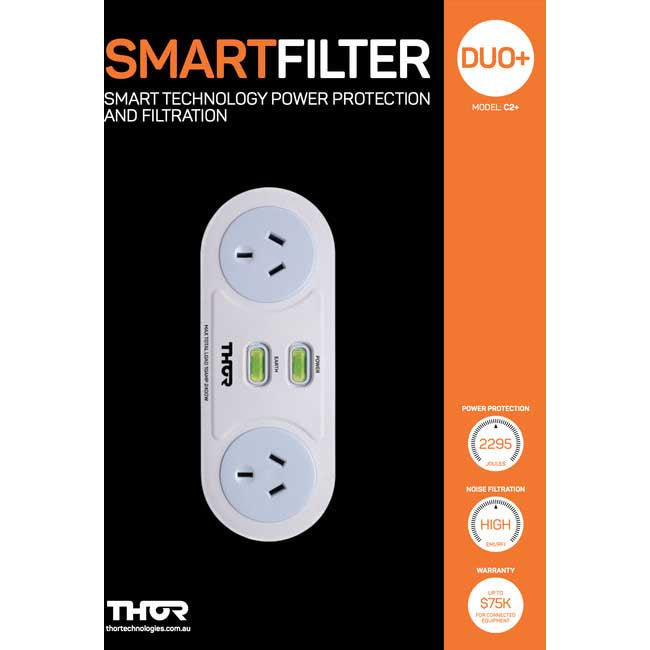 THOR C2 - 2-Way Surge Protector with Best Filtration