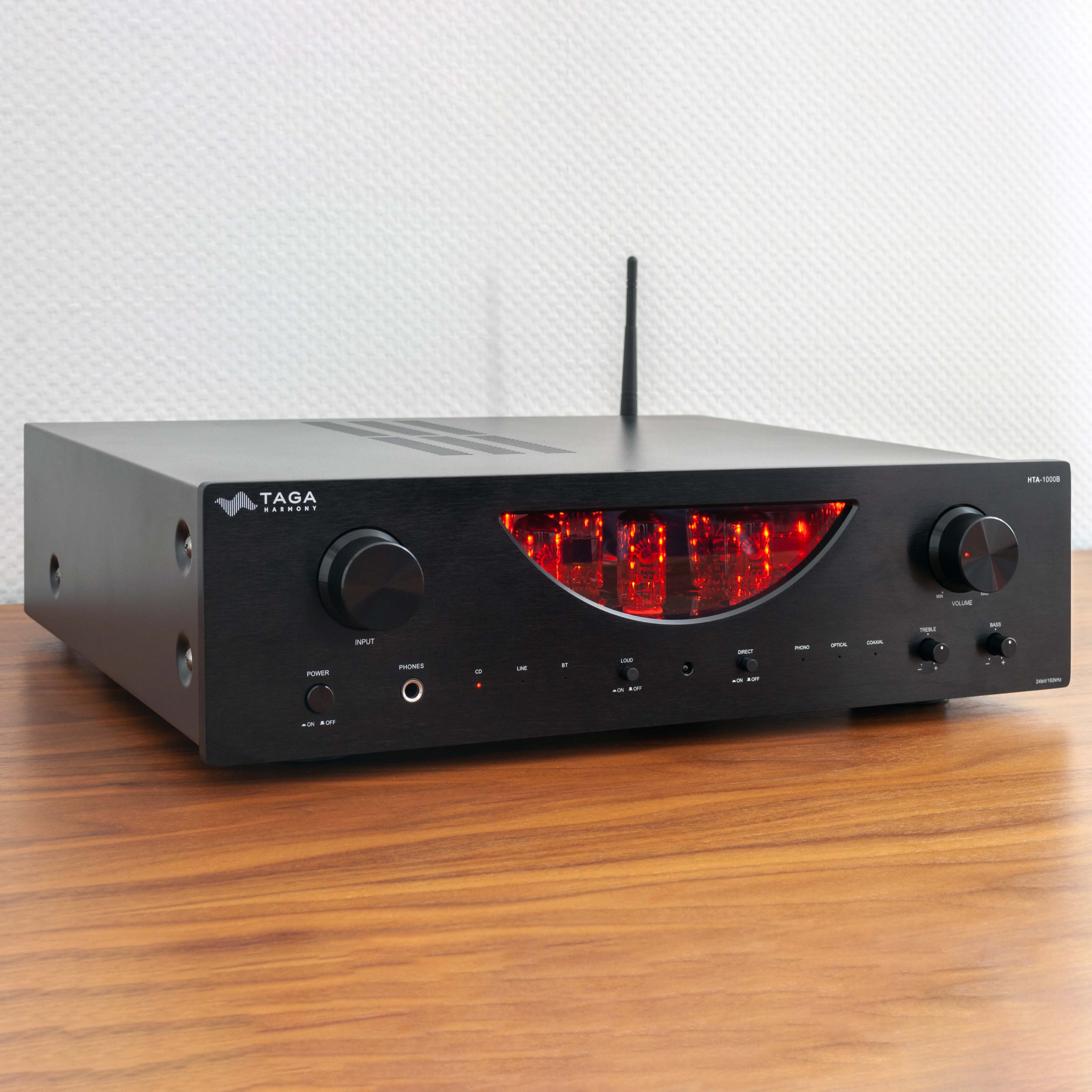 TAGA Harmony HTA-1000B Hybrid Amplifier Black