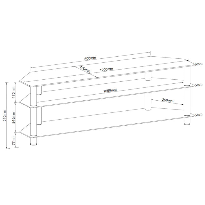 RVM Ace Tall TV Unit
