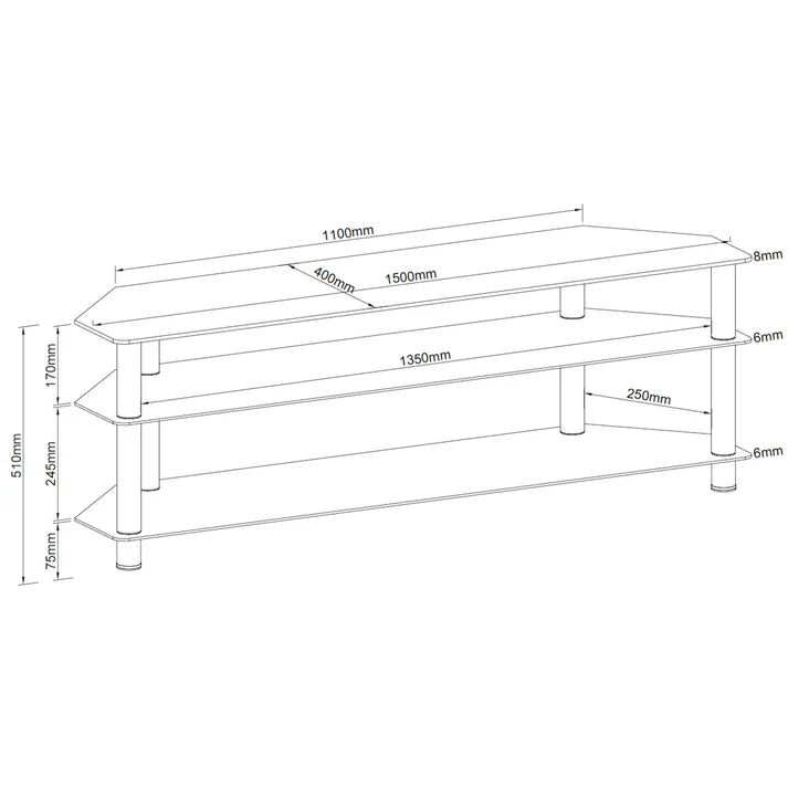 RVM Ace Tall TV Unit