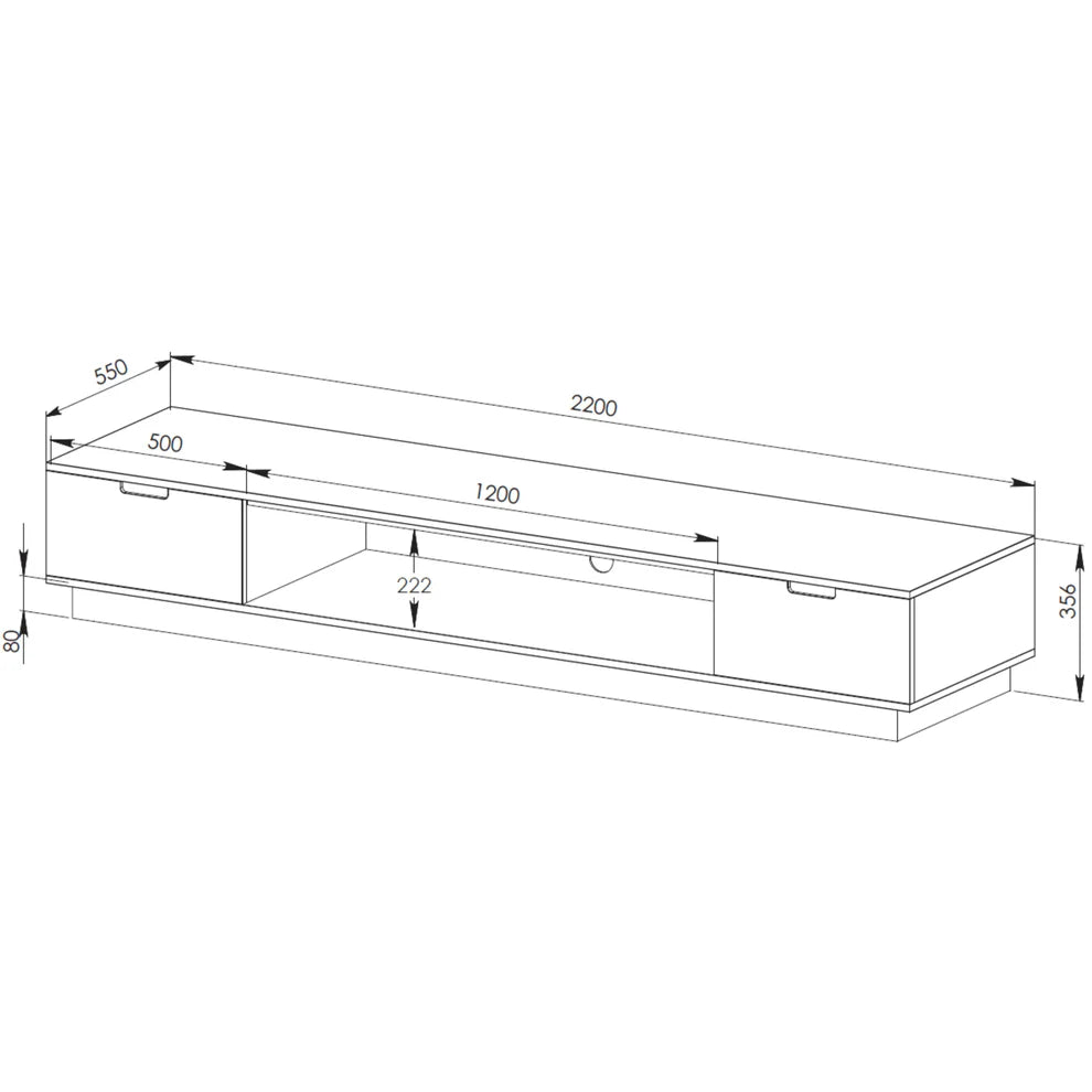 RVM Rio Lowline TV Unit