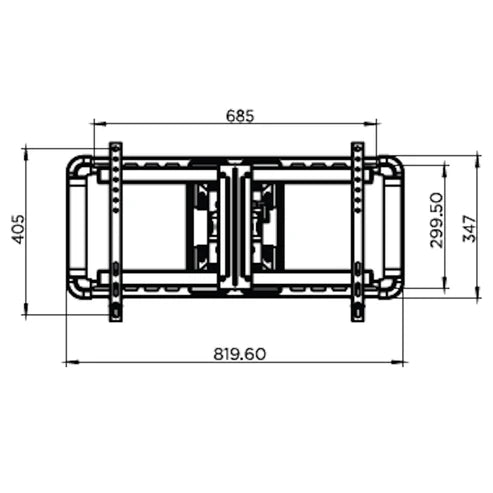 RVM Dual Arm TV Mount