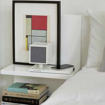 Tivoli Audio REVIVE Bluetooth® Speaker with Wireless Charging Pad and Lamp