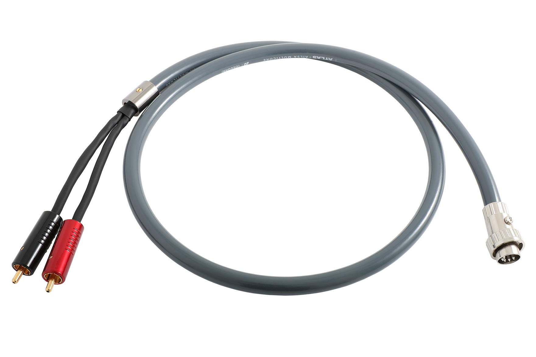 Atlas Ailsa DIN–Achromatic RCA 1:2 Cable