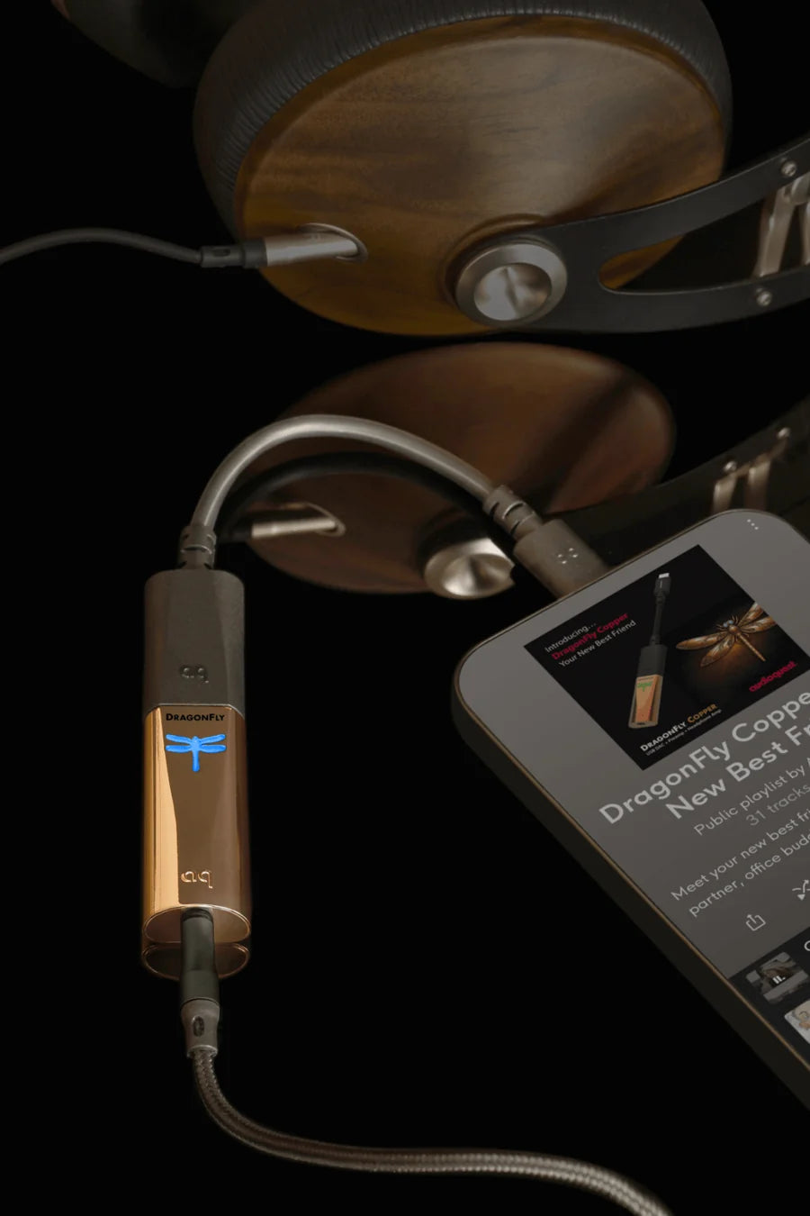 AudioQuest DragonFly COPPER USB DAC, Preamp & Headphone Amp