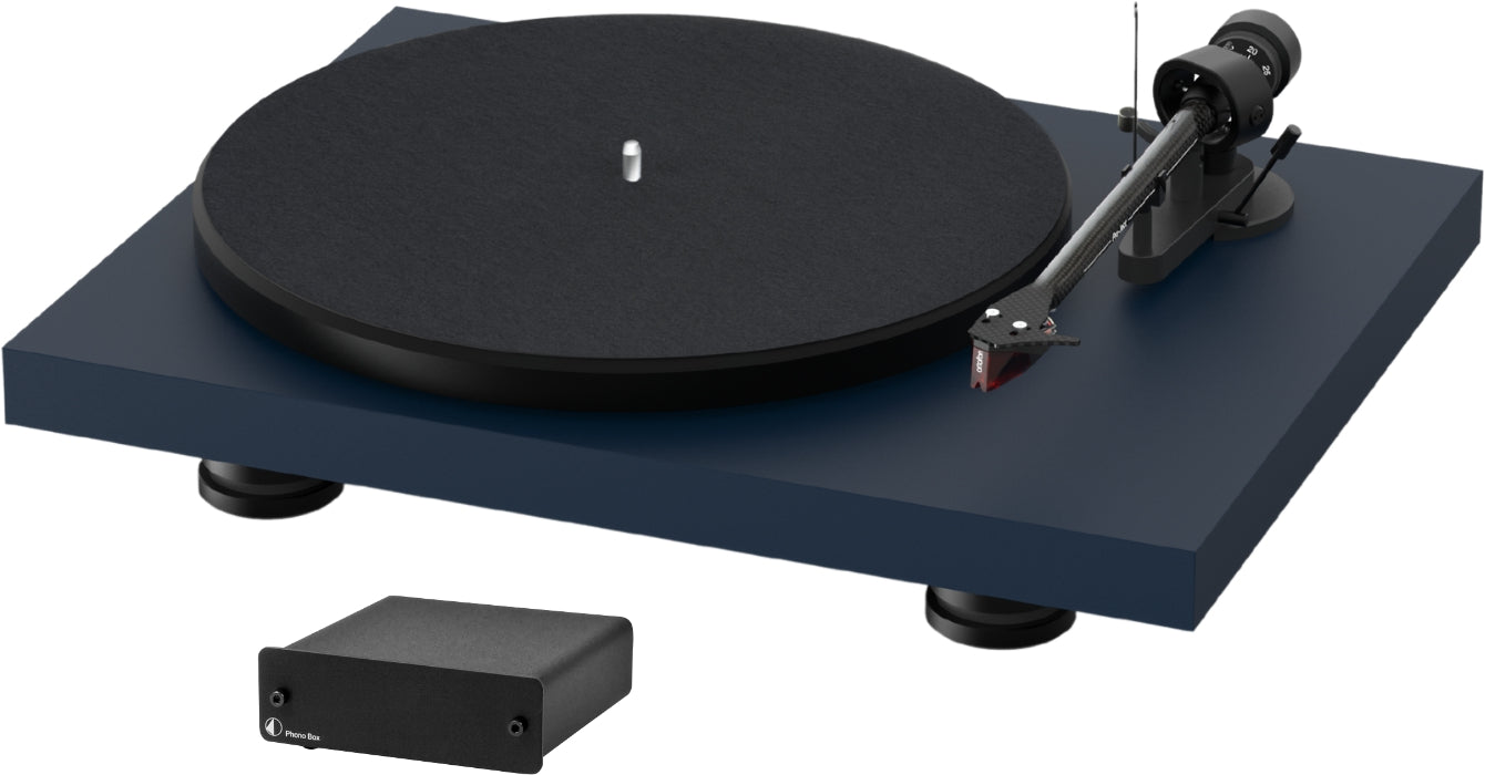 Pro-Ject Debut Carbon EVO with Ortofon 2M Red Cartridge - Green | White | Blue | Black