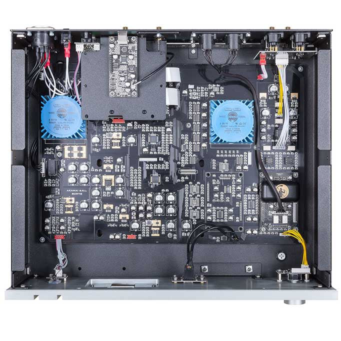 Gold Note DS-1000 EVO LINE DAC Headphone Amp & Preamp - Black | Gold | Silver