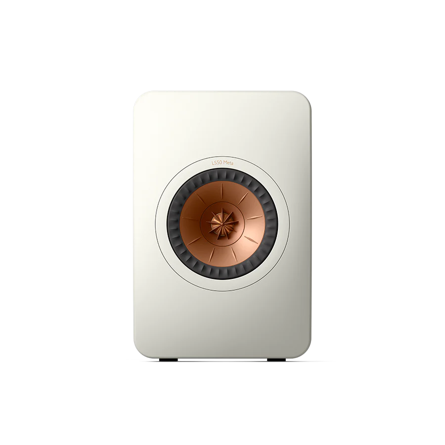 KEF LS50 META Bookshelf Speakers - Carbon Black | Titanium Grey | Sand Shell | Moss Green