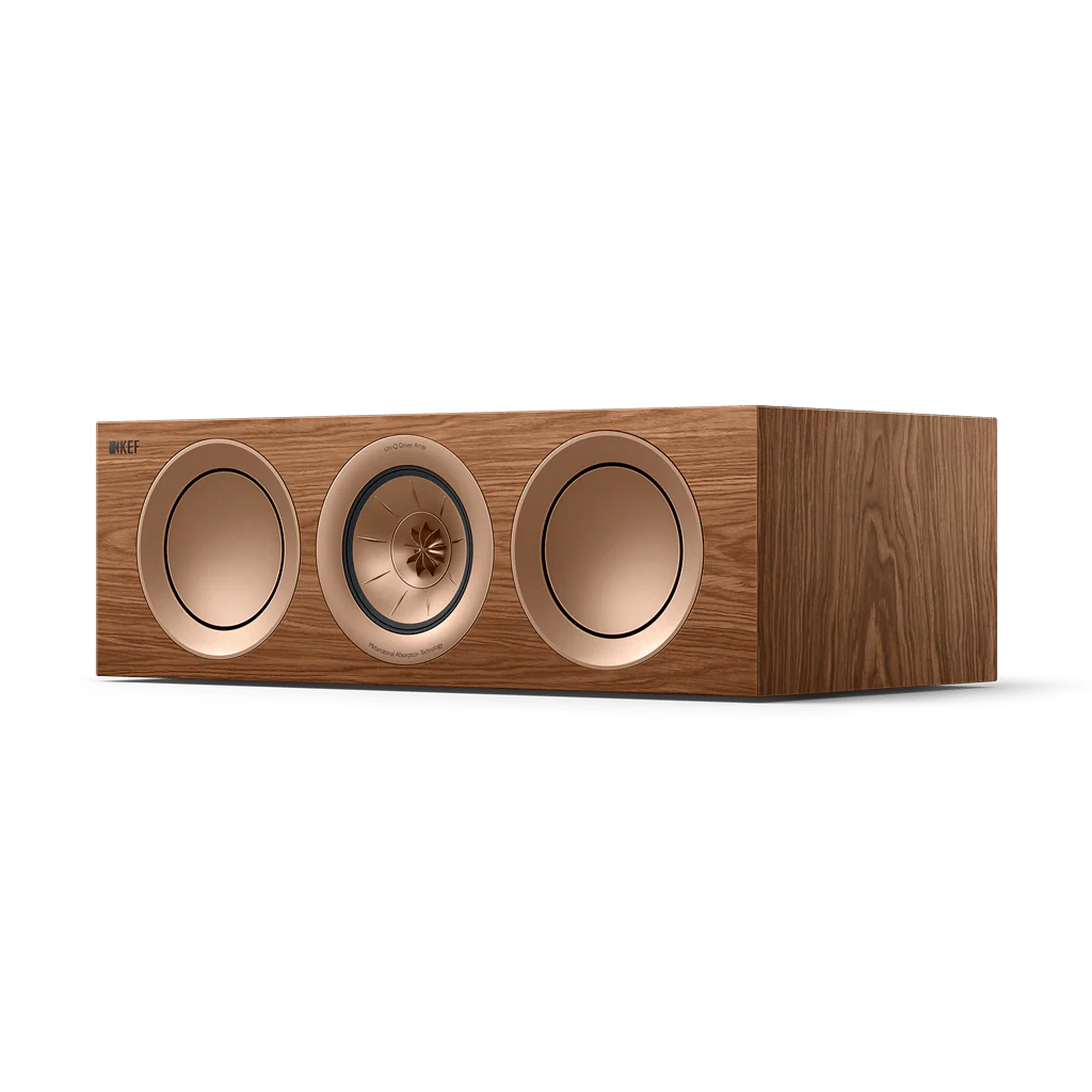 KEF R2 Meta Centre Speaker - Black | White | Walnut