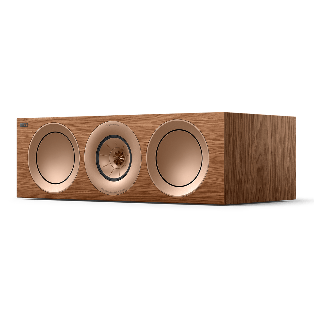 KEF R6 Meta 3-Way Centre Speaker - Black | White | Walnut