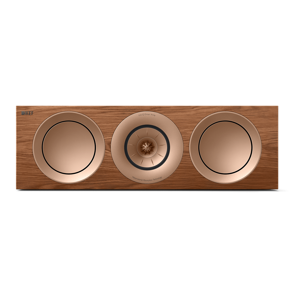 KEF R6 Meta 3-Way Centre Speaker - Black | White | Walnut