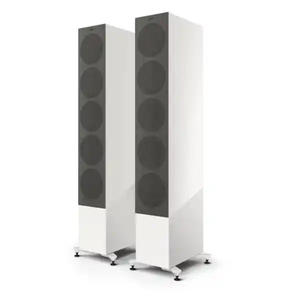 KEF R11 Meta 5-Drivers 3-Way Floorstanding Speakers - Gloss Black | Gloss White | Walnut