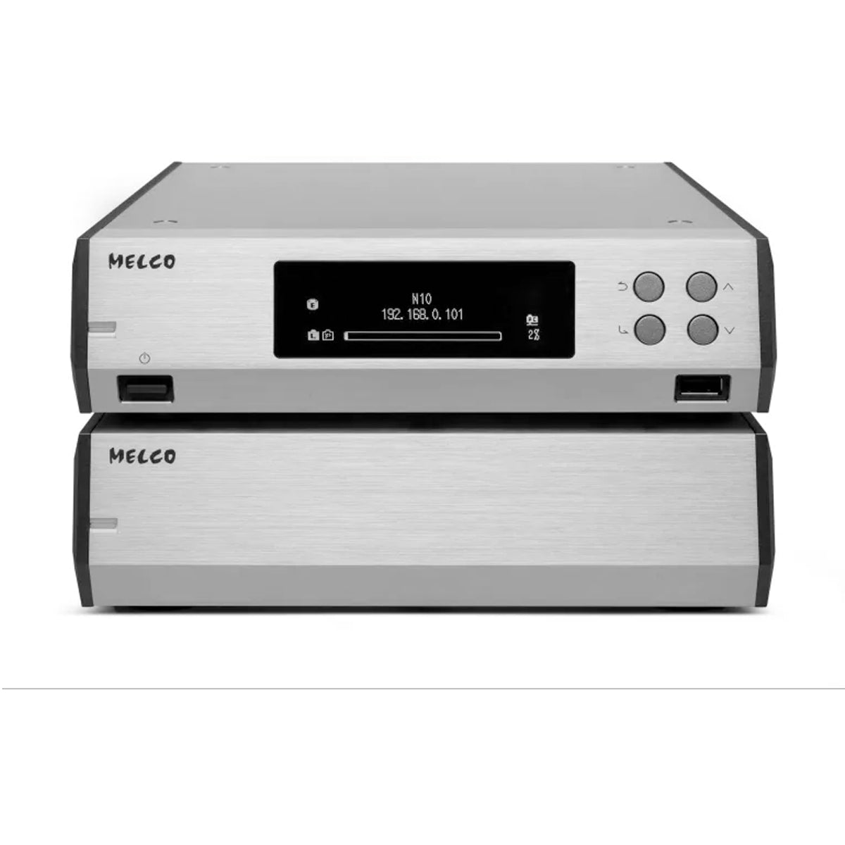 Melco N10P/2 H50-E 5TB HDD Music Library - Silver