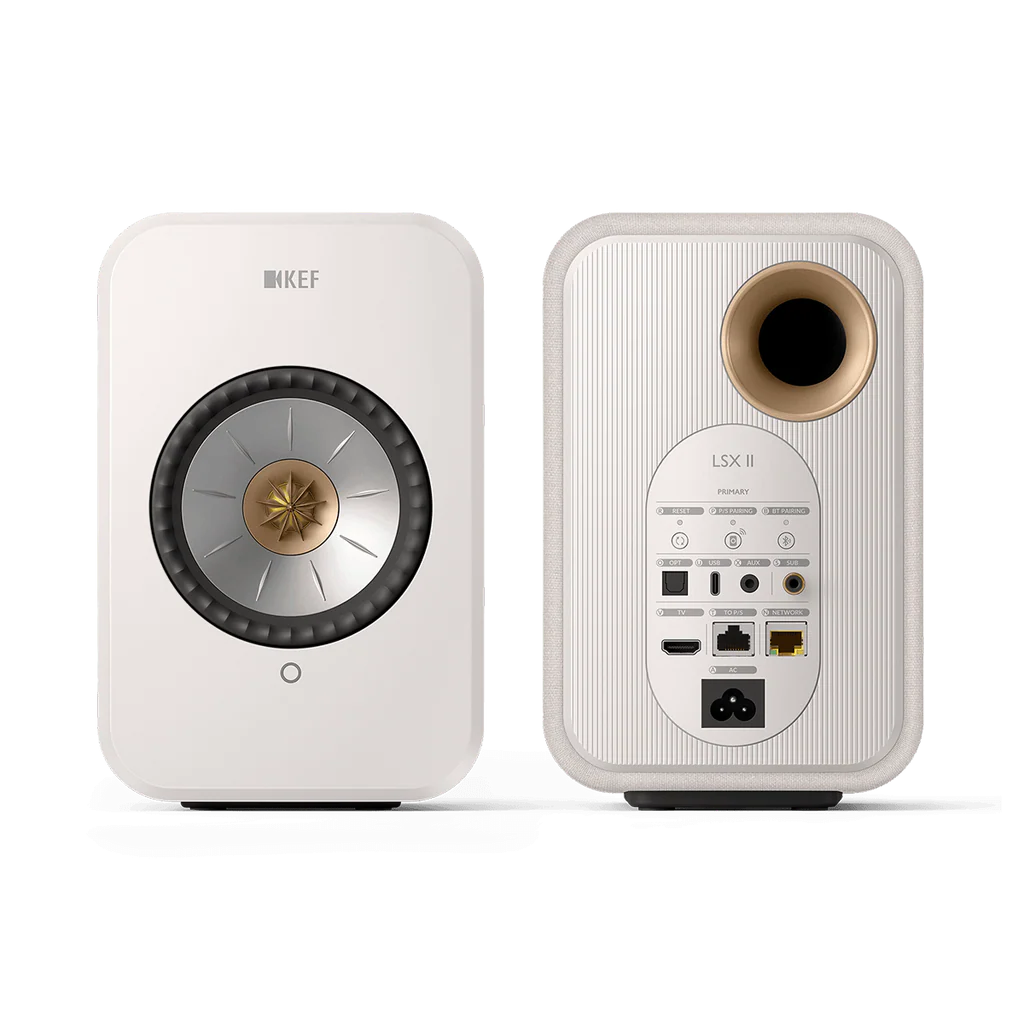 KEF LSX II Active Wireless Bookshelf Speakers