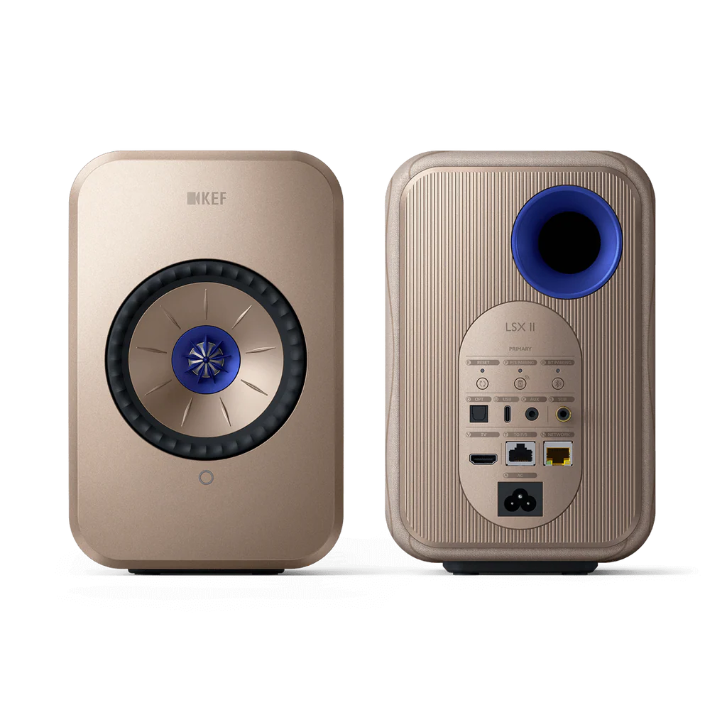 KEF LSX II Active Wireless Bookshelf Speakers