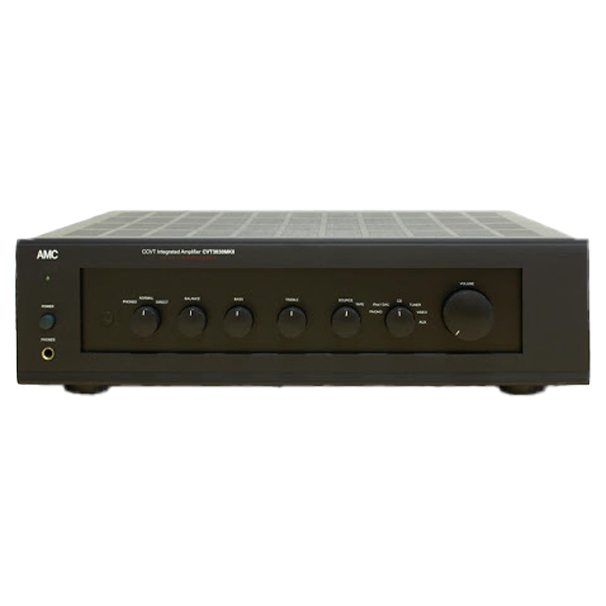 AMC CVT 3030 MK-II Integrated Class A Valve Amplifier - Black - The Audio Experts