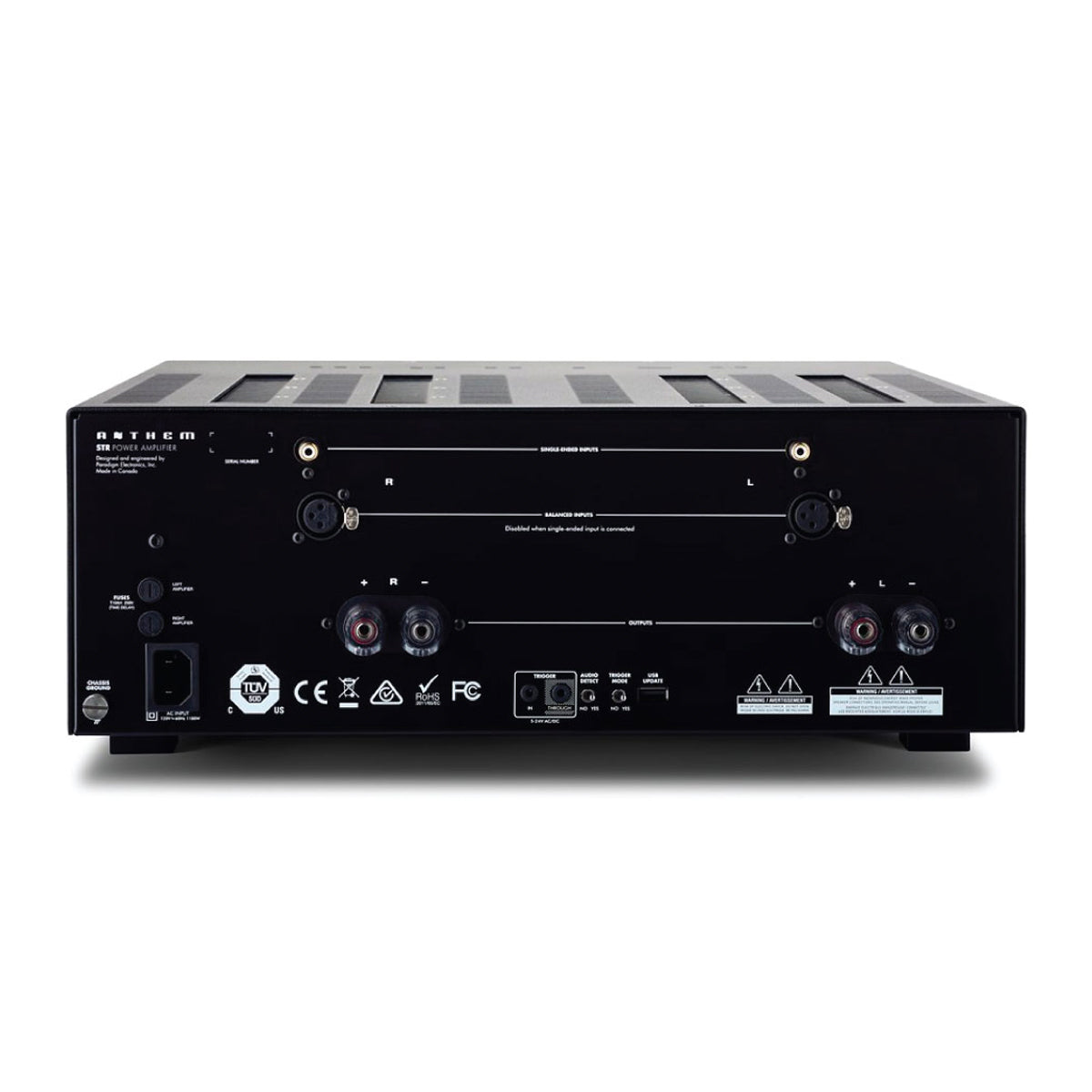 Anthem STR Power Amplifier - Black - The Audio Experts