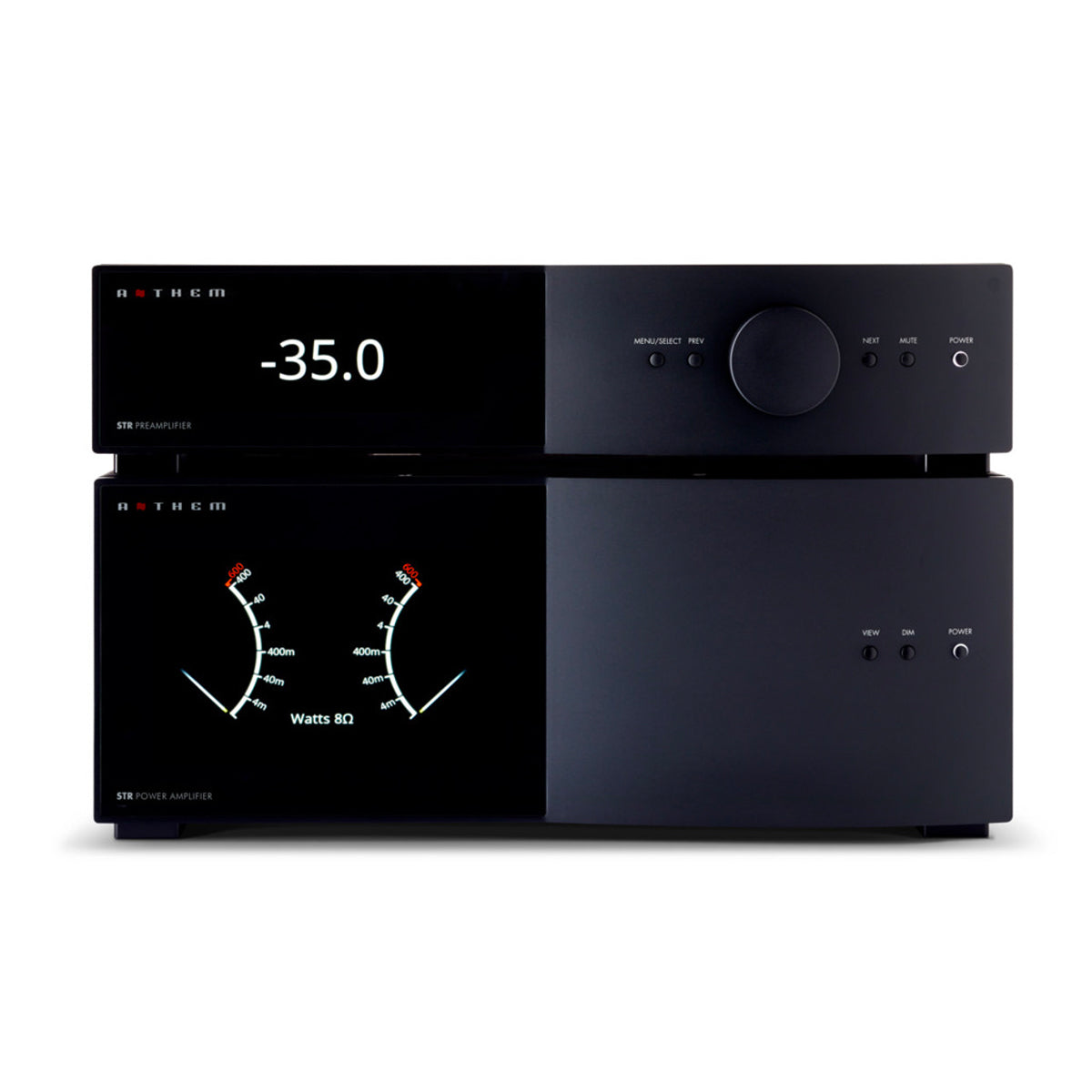 Anthem STR Preamplifier - Black (on Back Order) - The Audio Experts