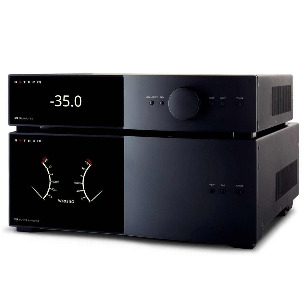 Anthem STR Preamplifier - Black (on Back Order) - The Audio Experts
