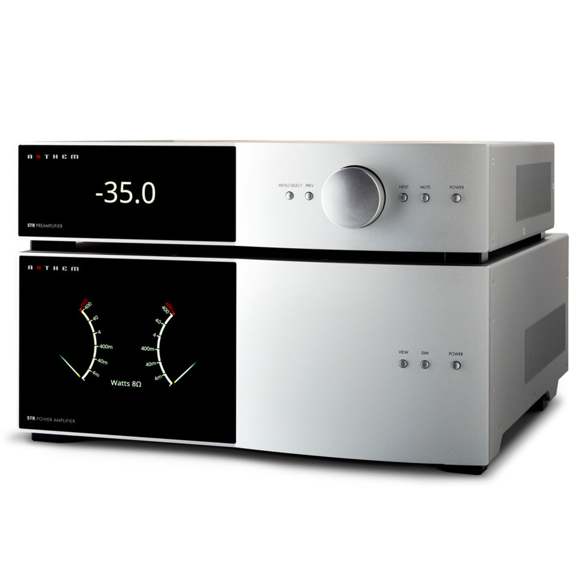 Anthem STR Preamplifier - Silver (on Back Oder) - The Audio Experts