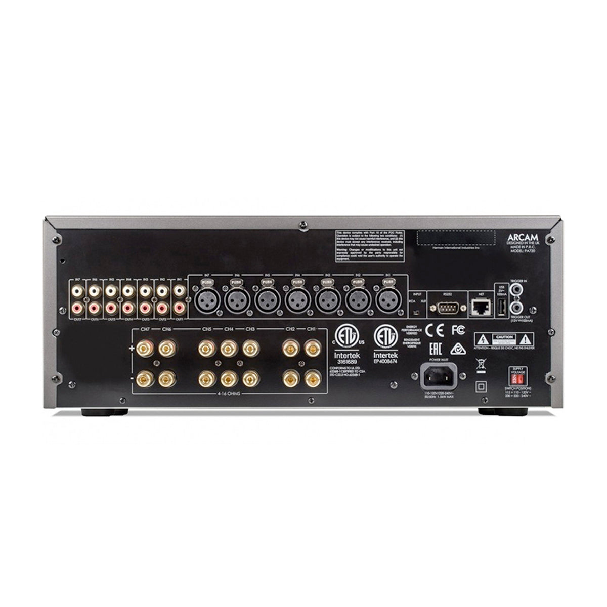 Arcam PA410 4x50W/8Ohm Class A/B Power Amplifier - The Audio Experts