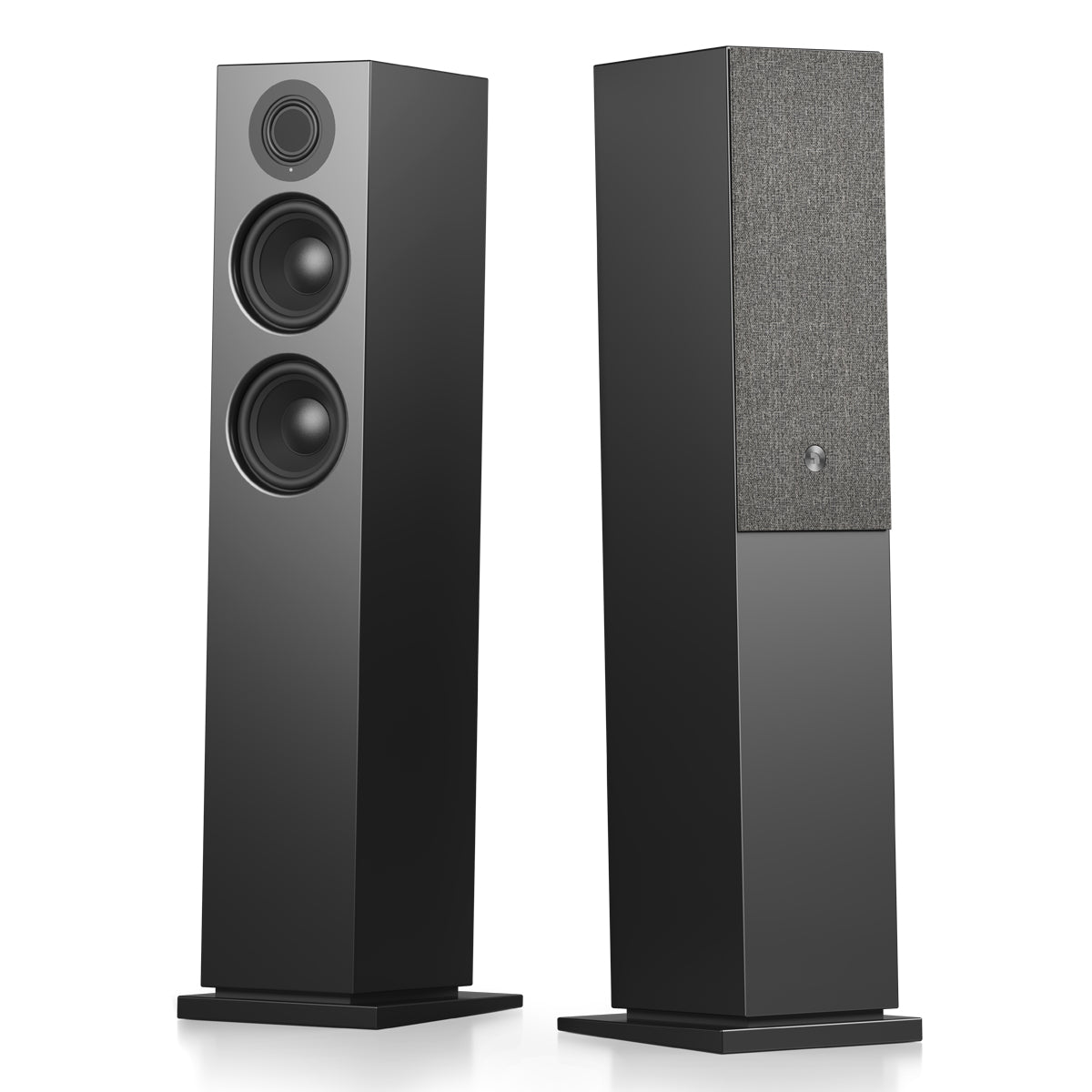 Audio Pro A48 Active Tower Speakers - Black - The Audio Experts