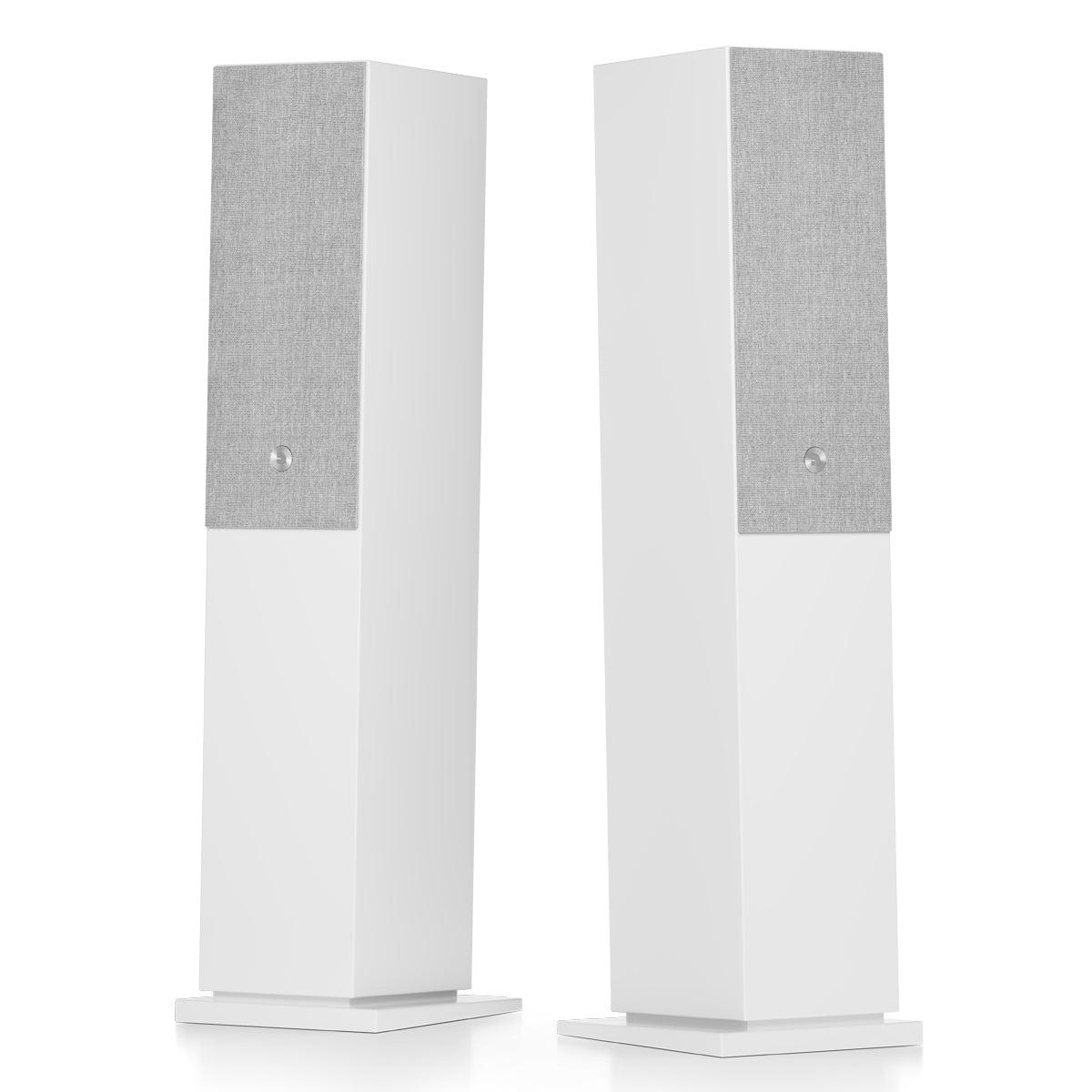 Audio Pro A48 Active Tower Speakers - White - The Audio Experts