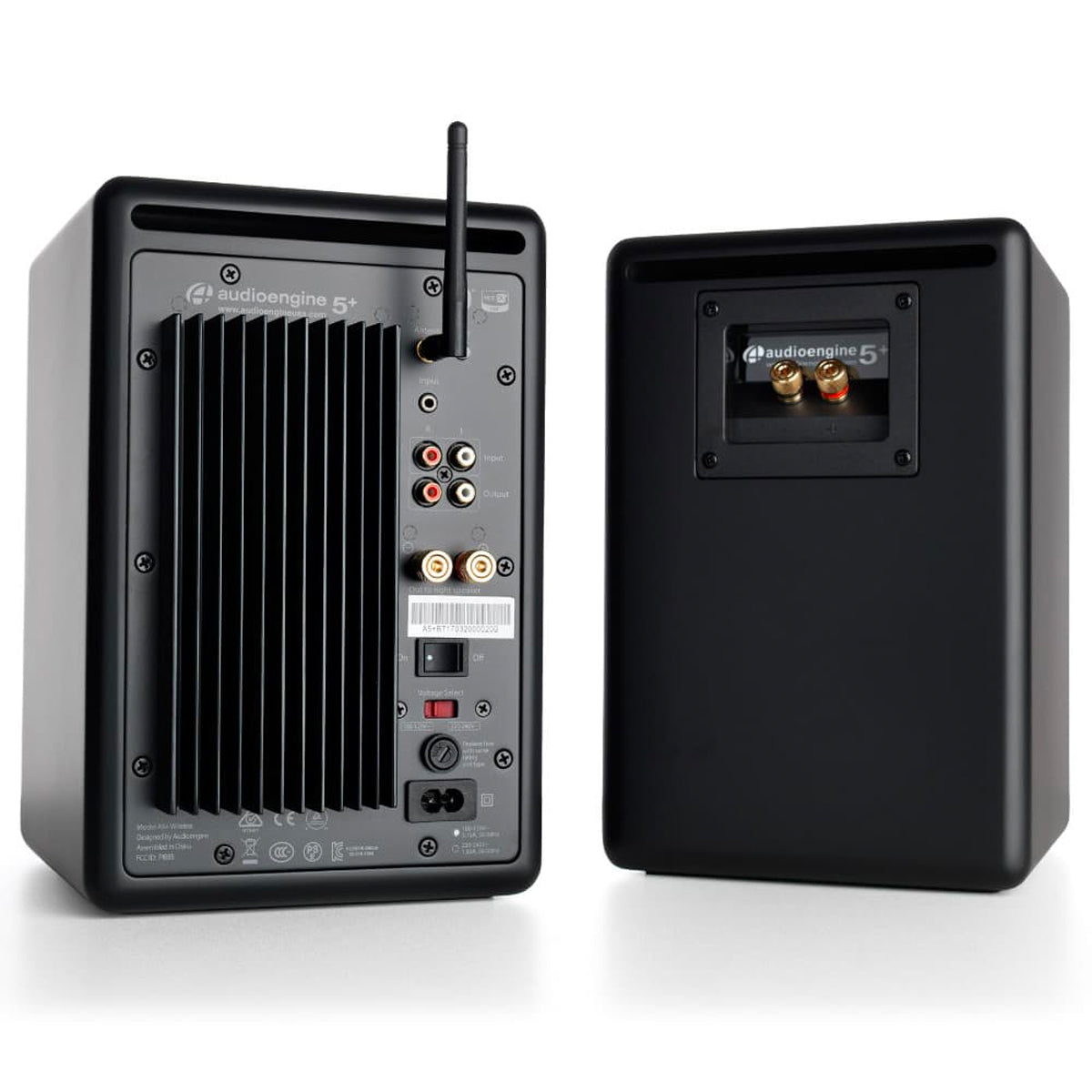 Audioengine A5+ Powered Wireless Speakers - Satin Black - The Audio Experts