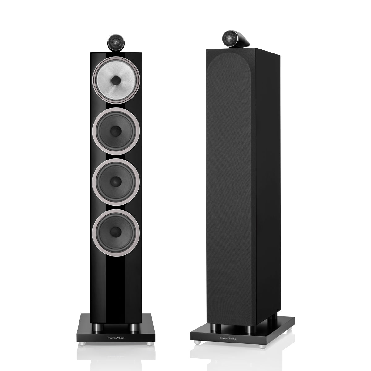 Bowers & Wilkins 702 S3 3-Way Floor Standing Speakers - Gloss Black - The Audio Experts