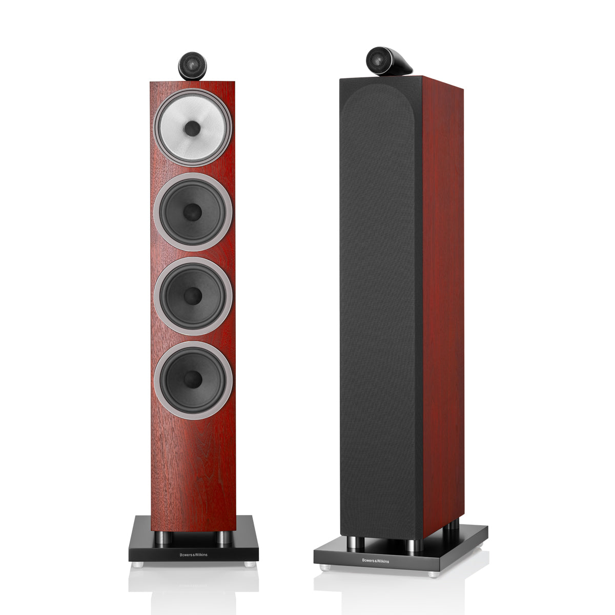 Bowers & Wilkins 702 S3 3-Way Floor Standing Speakers - Rosenut - The Audio Experts