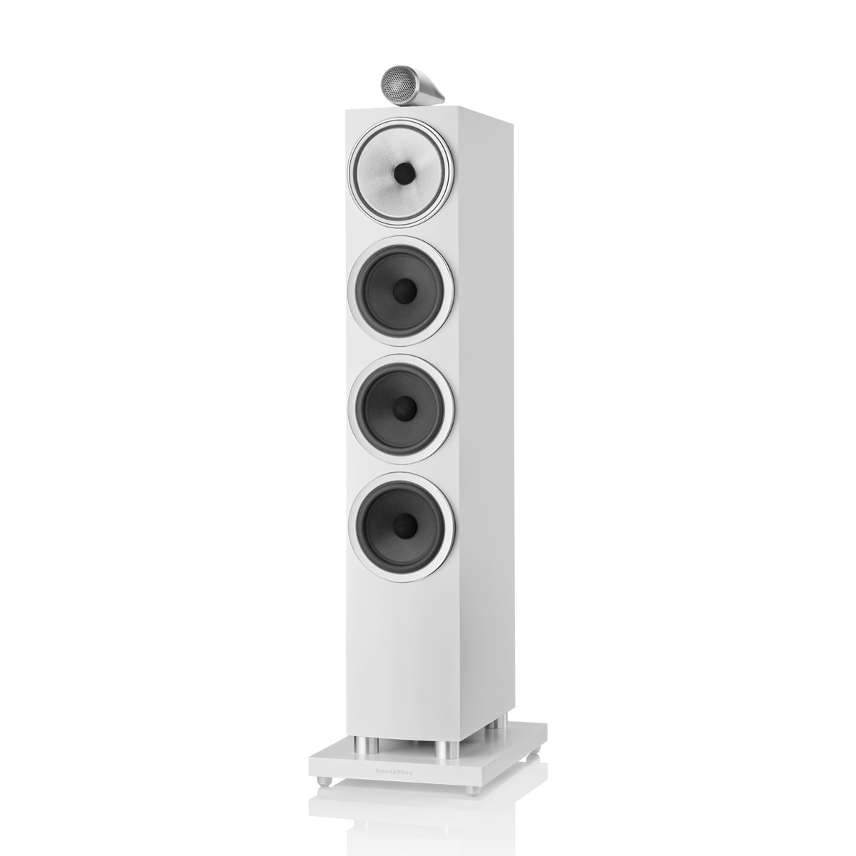 Bowers & Wilkins 702 S3 3-Way Floor Standing Speakers - Satin White - The Audio Experts