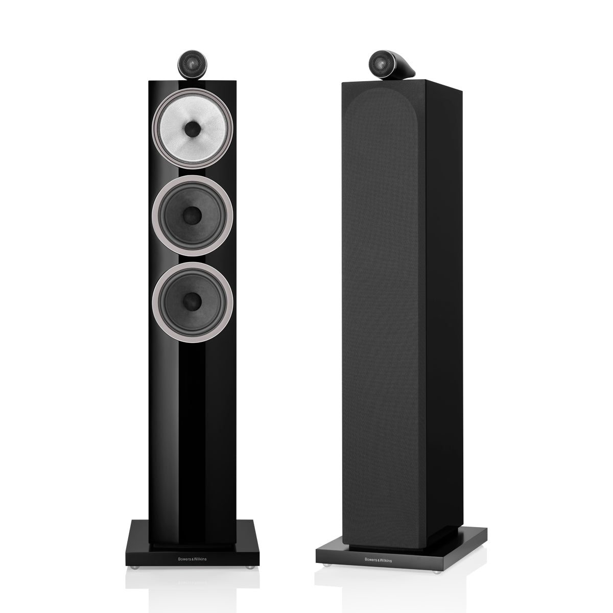 Bowers & Wilkins 703 S3 3-Way Floor Standing Speakers - Black - The Audio Experts