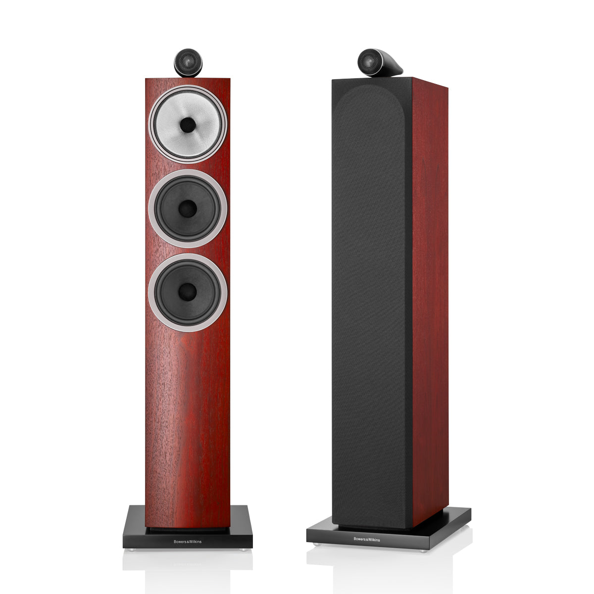 Bowers & Wilkins 703 S3 3-Way Floor Standing Speakers - Rosenut - The Audio Experts