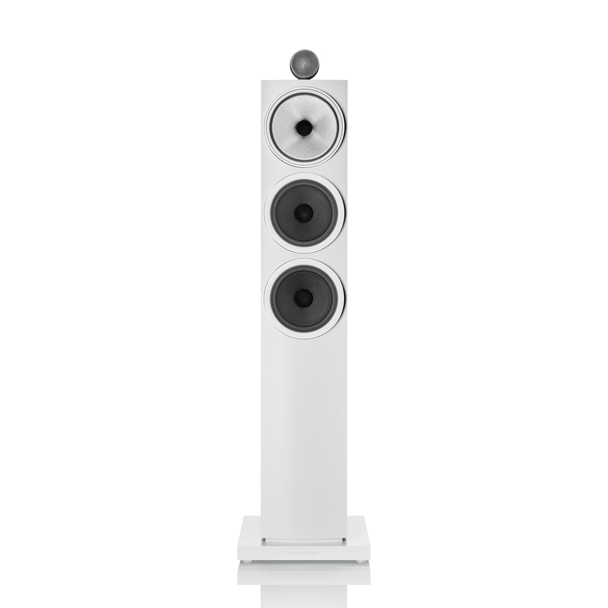 Bowers & Wilkins 703 S3 3-Way Floor Standing Speakers - Satin White - The Audio Experts