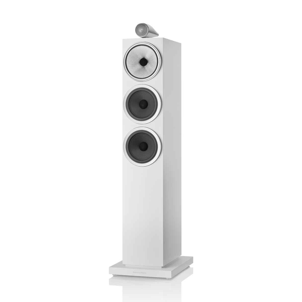 Bowers & Wilkins 703 S3 3-Way Floor Standing Speakers - Satin White - The Audio Experts