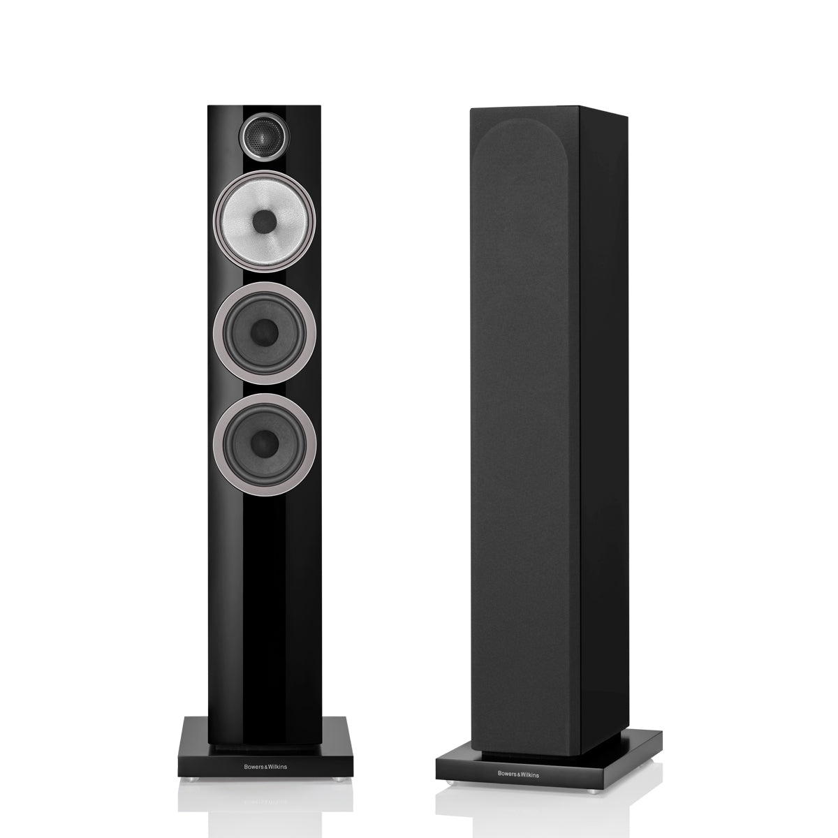 Bowers & Wilkins 704 S3 3-Way Floor Standing Speakers - Black - The Audio Experts