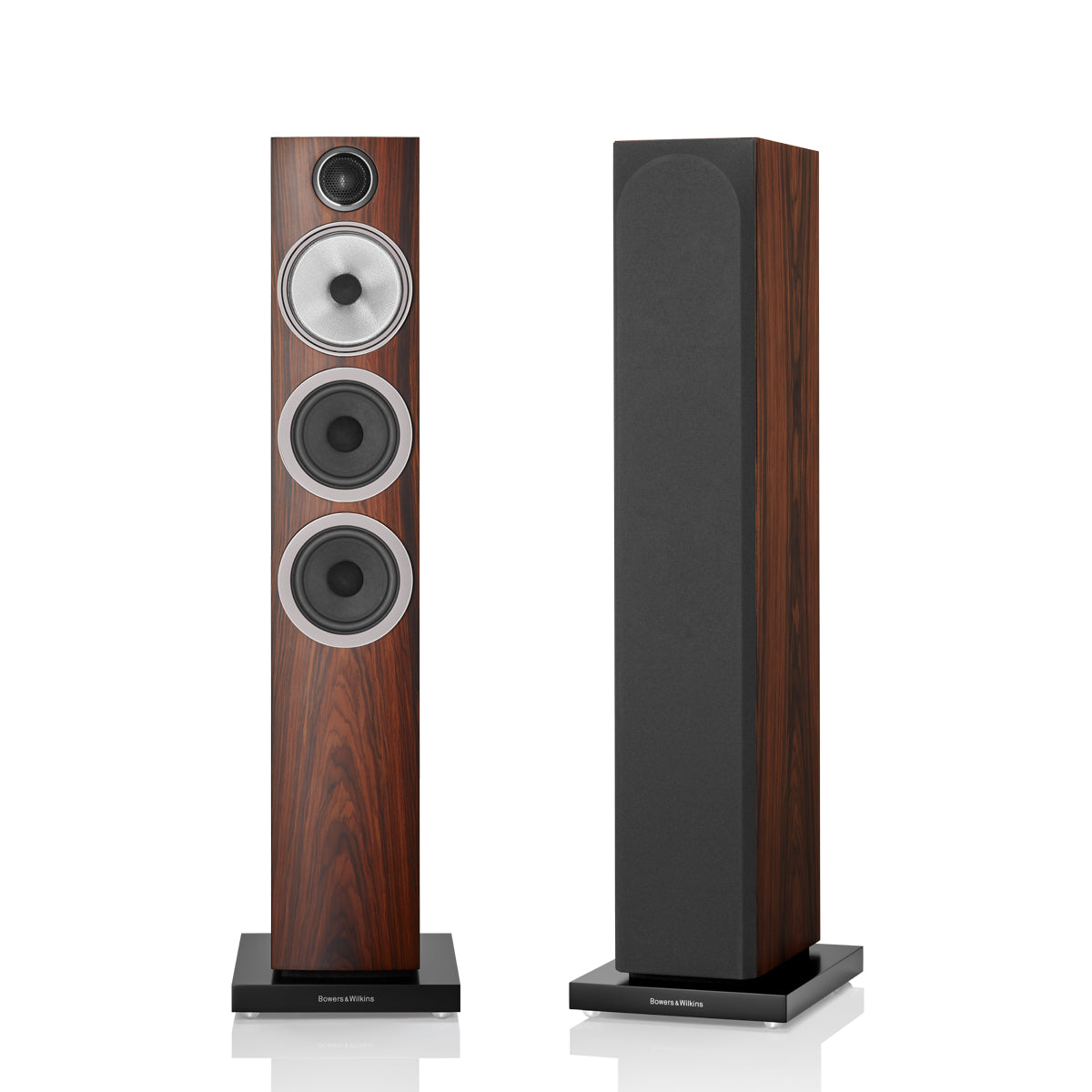 Bowers & Wilkins 704 S3 3-Way Floor Standing Speakers - Mocha - The Audio Experts