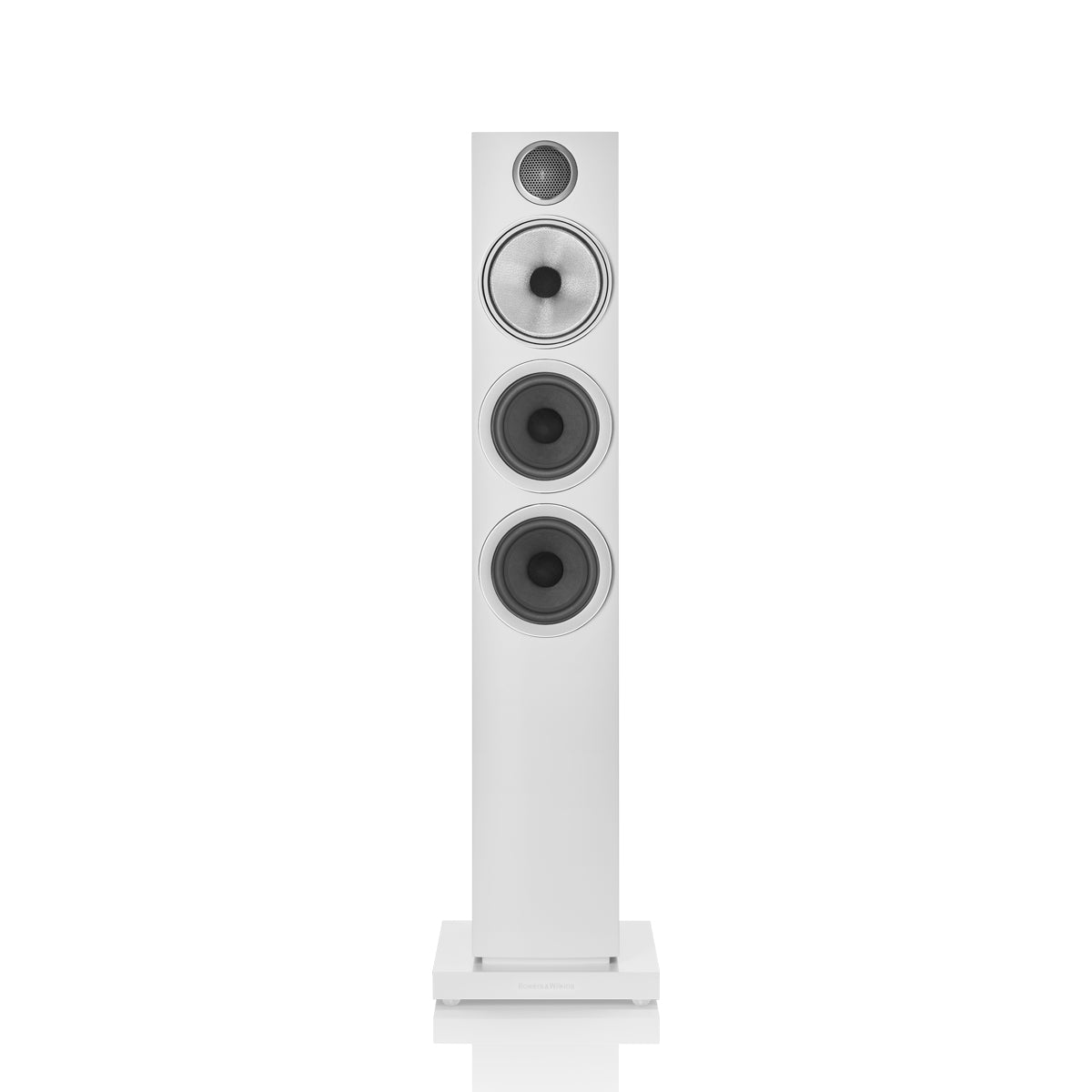 Bowers & Wilkins 704 S3 3-Way Floor Standing Speakers - Satin White - The Audio Experts