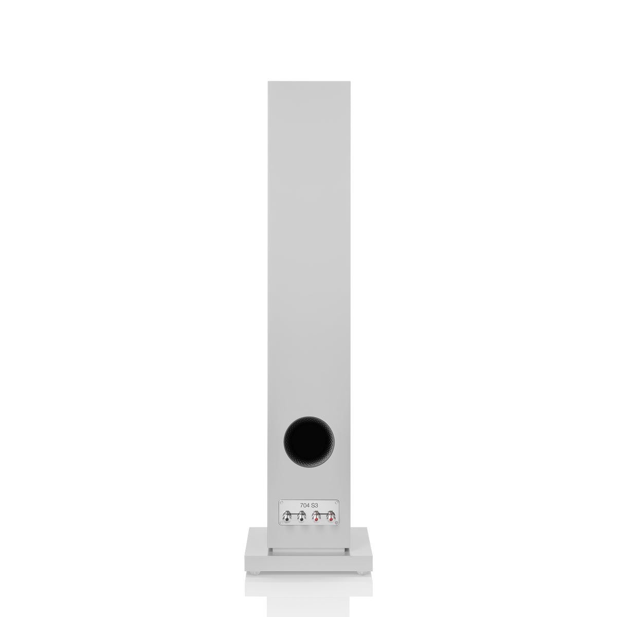 Bowers & Wilkins 704 S3 3-Way Floor Standing Speakers - Satin White - The Audio Experts