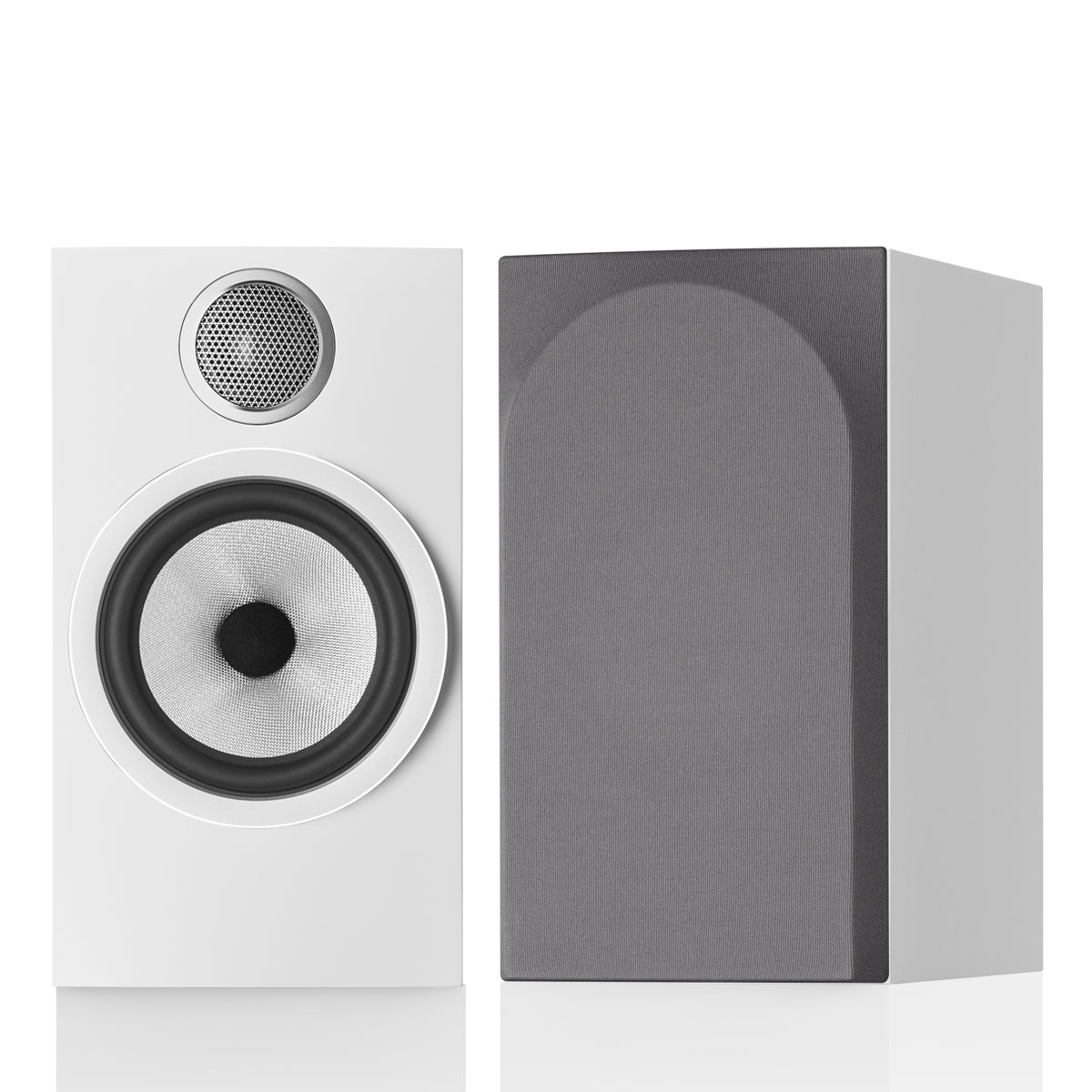 Bowers & Wilkins 706 S3 2-Way Stand Mount Speakers - Satin White - The Audio Experts