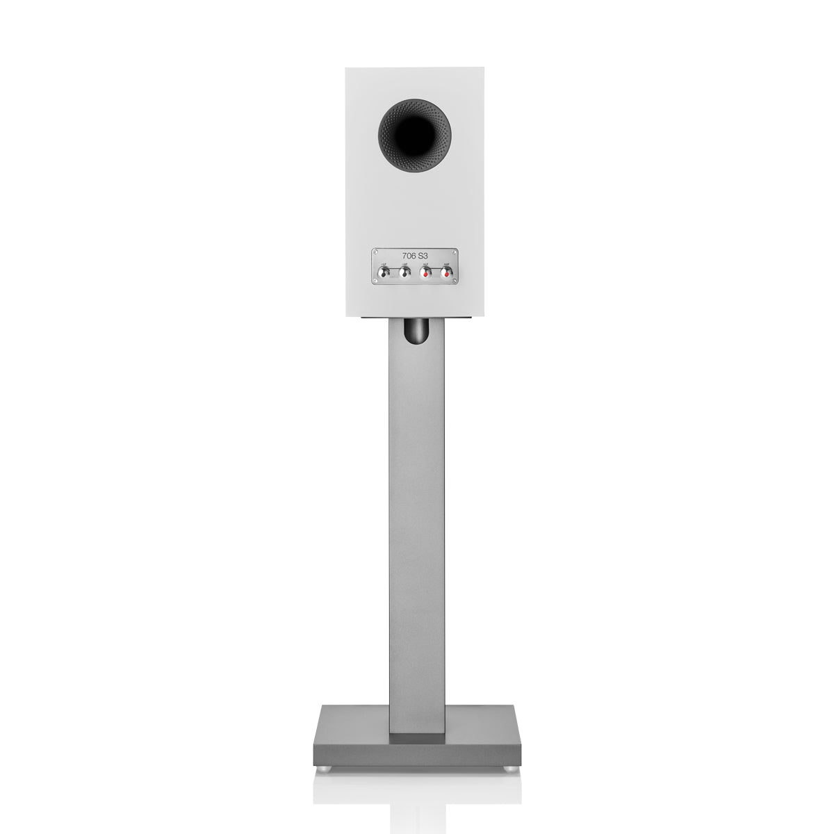Bowers & Wilkins 706 S3 2-Way Stand Mount Speakers - Satin White - The Audio Experts