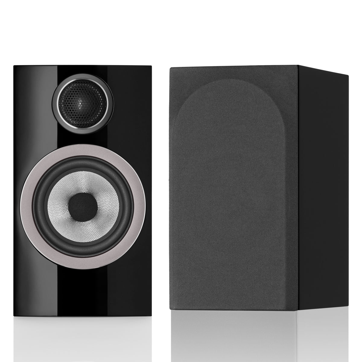 Bowers & Wilkins 707 S3 2-Way Stand Mount Speakers - Black - The Audio Experts