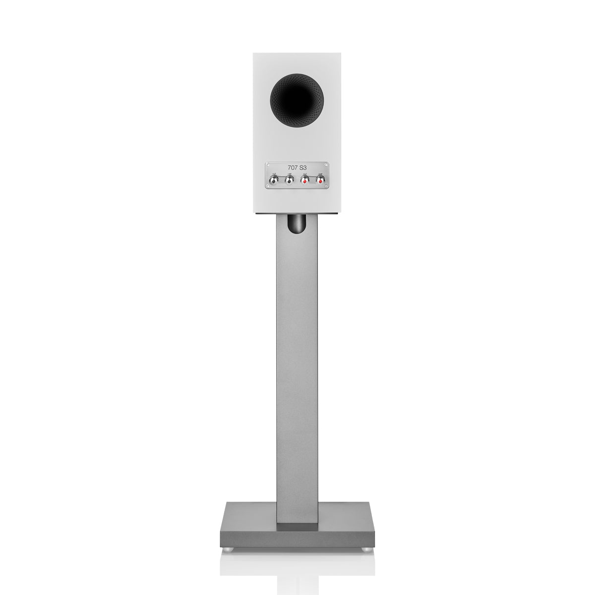 Bowers & Wilkins 707 S3 2-Way Stand Mount Speakers - Satin White - The Audio Experts