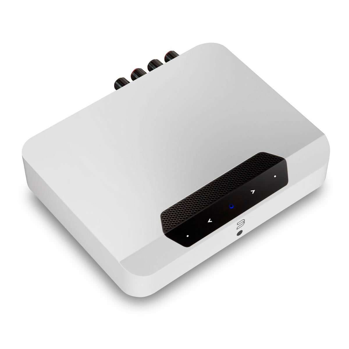 Bluesound PowerNode Edge (N230) Compact Wireless Streaming Amplifier -White - The Audio Experts