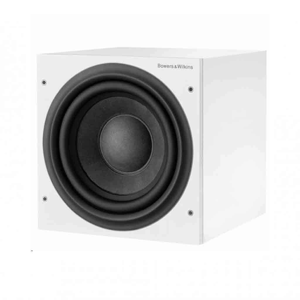 Bowers & Wilkins ASW610 10" Active Subwoofer - Matte White - The Audio Experts