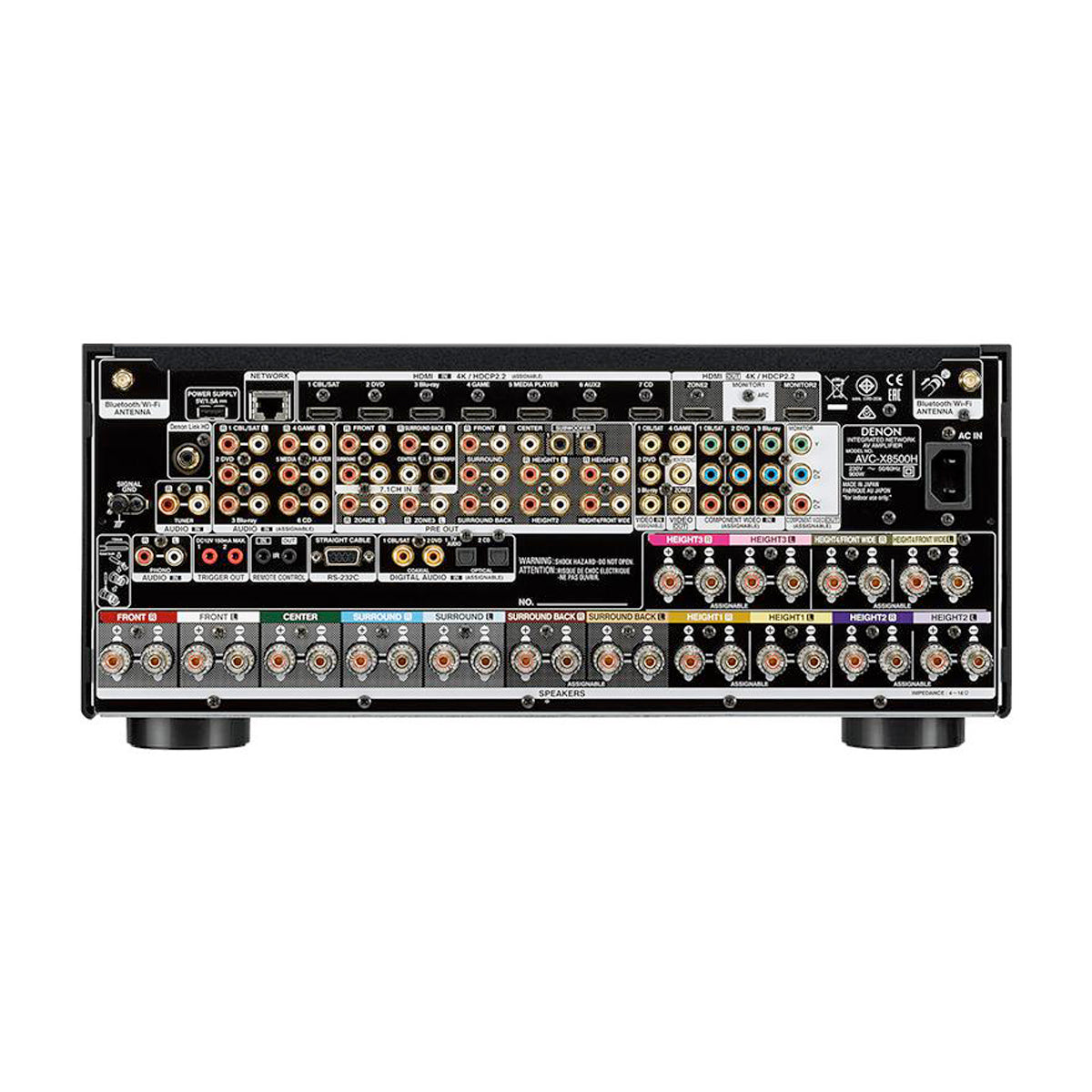 Denon AVC-X8500HA 160 13.2 Ch AV Receiver - The Audio Experts