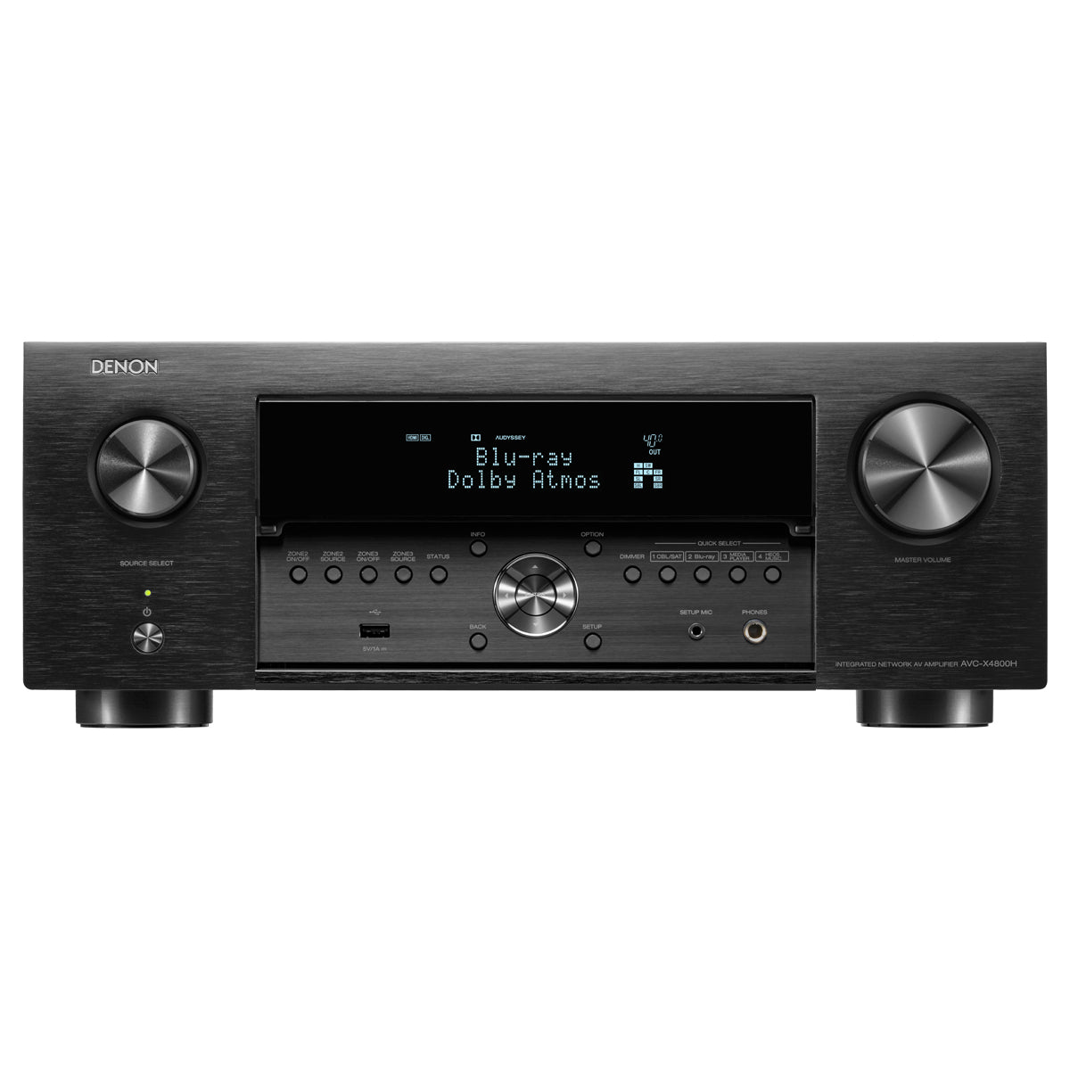 Denon AVC-X4800H 9.4 Ch 8K Multi-channel AV Amplifier (Made in Japan.) - The Audio Experts